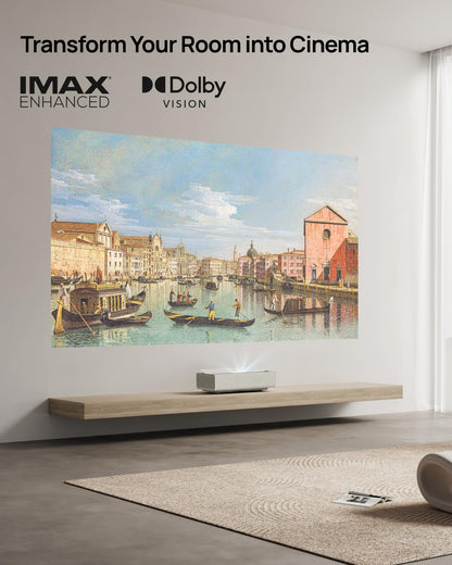 Xgimi AURA 2 2300-Lumen UHD 4K Ultra Short-Throw Laser DLP Smart Projector
