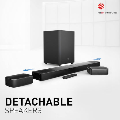 JBL Bar 9.1 True Wireless Sound Soundbar With Dolby Atmos, Detachable Wireless Speakers-Home theater expert Store