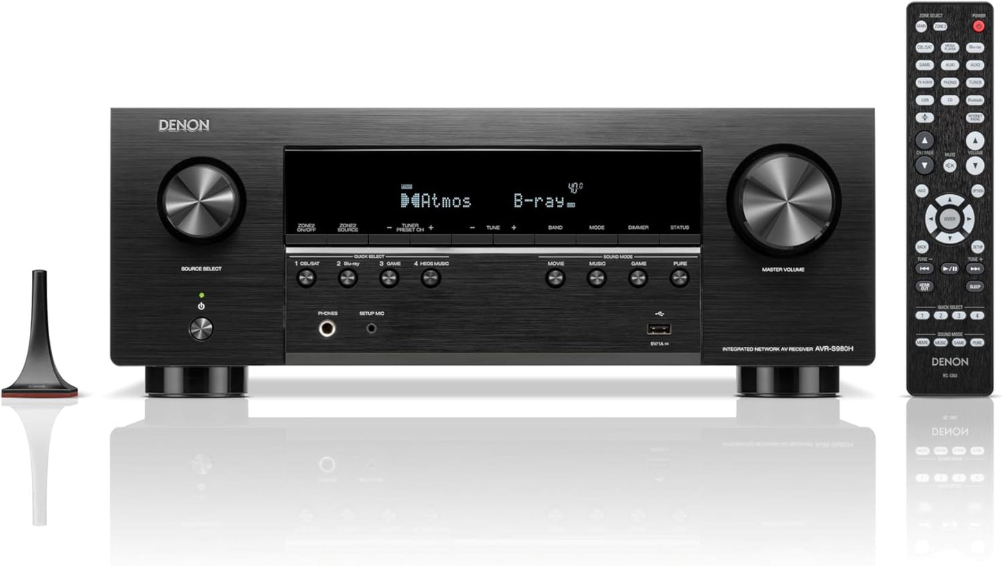 Denon AVR S980H 7.2 Channel AV Receiver