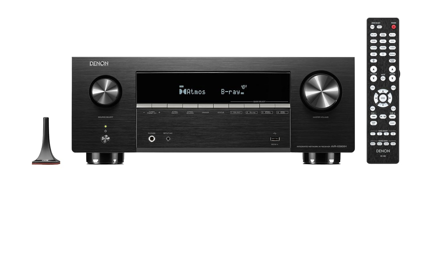 Denon AVR-X3900H 9.4 Ch. 105W 4K/8K Dolby Atmos AV Receiver