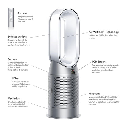 Dyson HP07 Purifier Hot+Cool Air Purifier Fan Heater