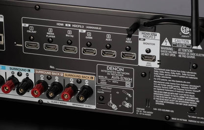 Denon AVR-S960H 7.2 channel 8K Ultra HD AV receiver