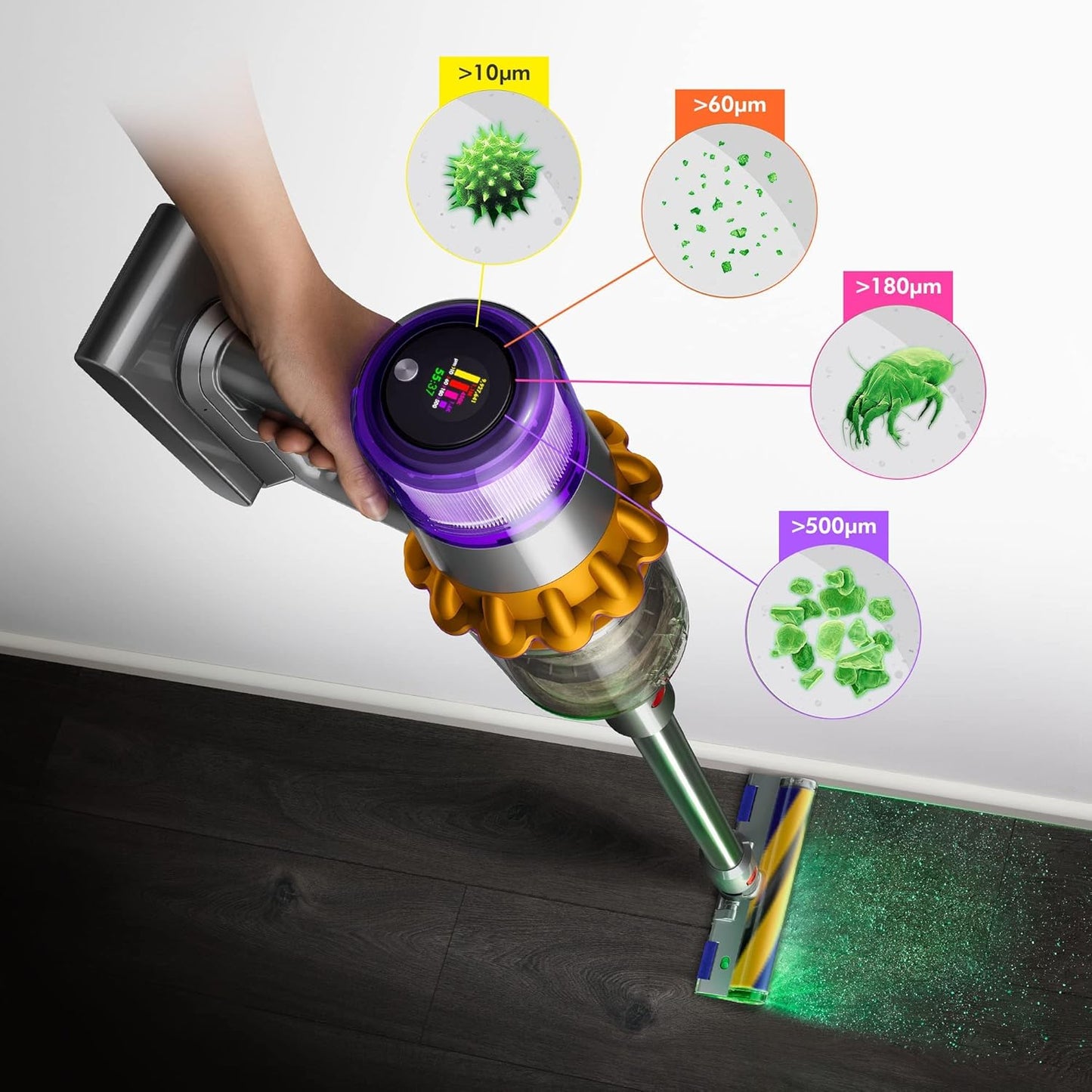 Dyson V15 Detect Laser Slim Vacuum Cleaner