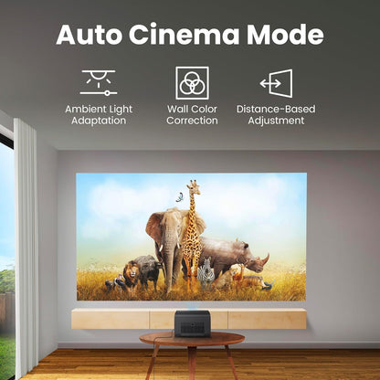 BenQ GP520 - 4K HDR UHD 2600 Lumens 4 LED Home Cinema Android Smart Portable Projector