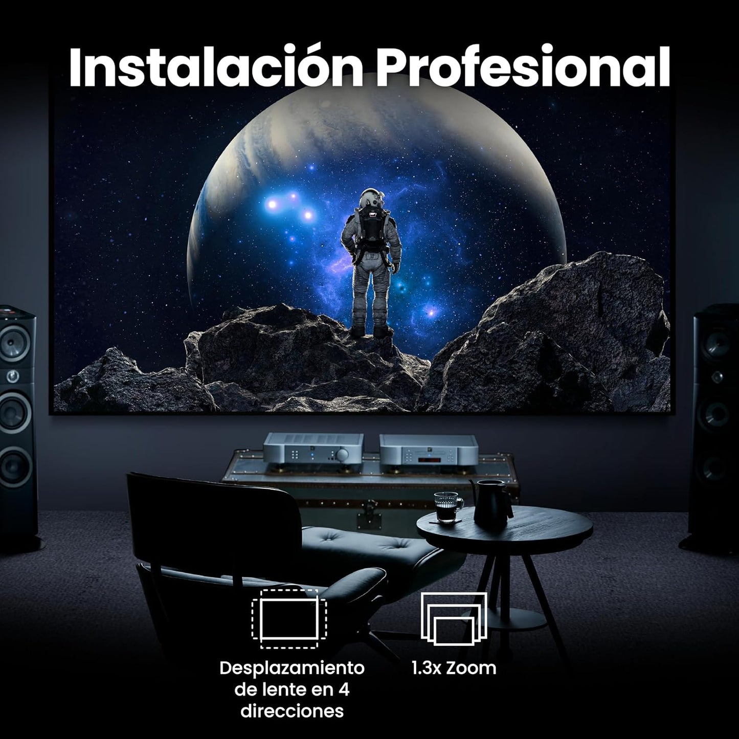 BenQ W4100i 4K AI Home Cinema Projector