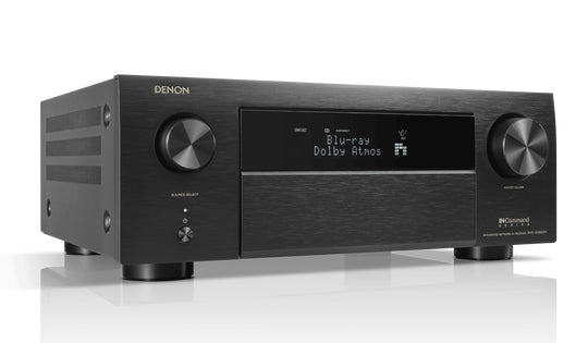 Denon AVR-S760H 7.2 Channel 8K AV Receiver with 3D Audio