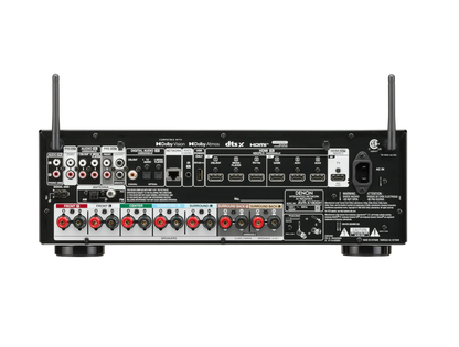 Denon AVR-X1800H 7.2-Channel 8K AV Receiver with HEOS® Built in