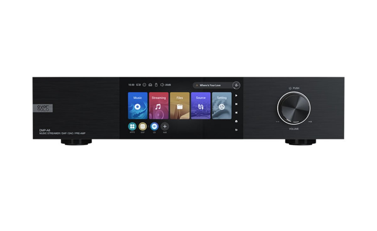 Audio Amplifier - Eversolo DMP-A8 - Ultimate Digital Audio Music Streamer