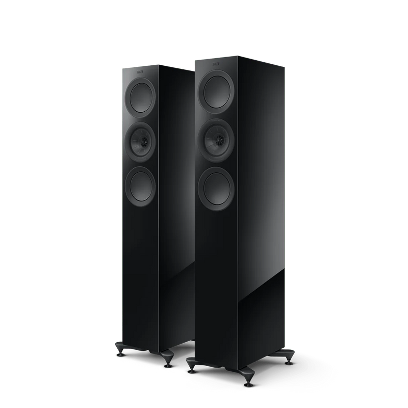 KEF R5 Meta Compact 3 Way Floorstanding Speaker (Pair)