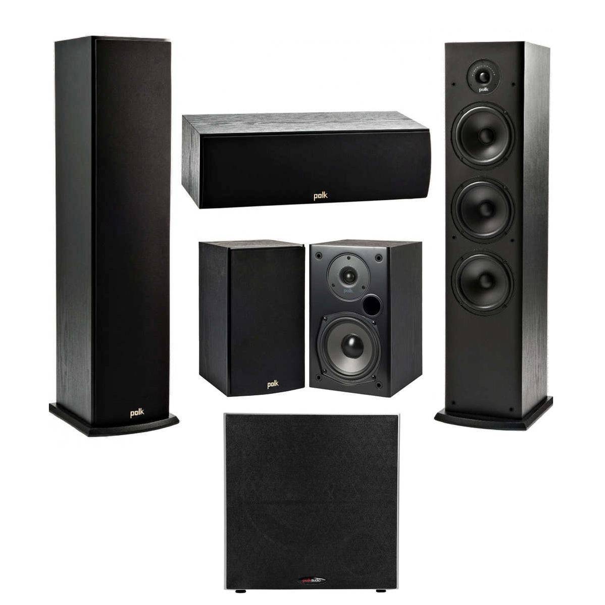 Polk Audio Fusion T-Series 5.1 Channel Home Theater System