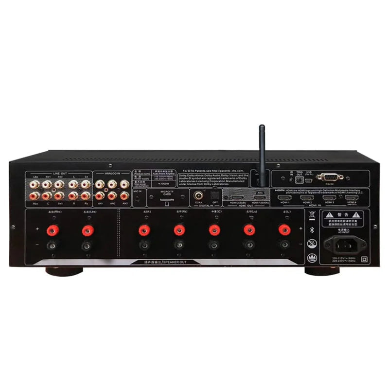 Tonewinner AT-2700 7.2 Channel 4K UHD Dolby Atmos DTS:X AV Receiver
