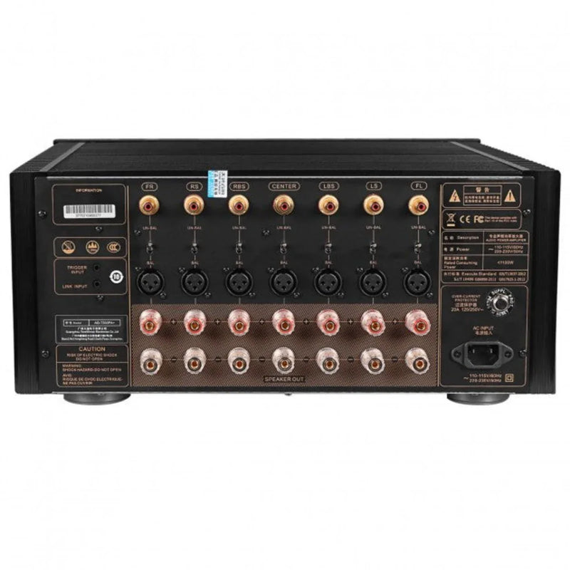 ToneWinner AD-7300PA+ 7CH Home Theater Power Amplifier