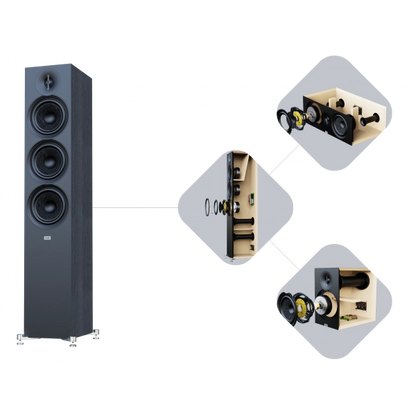Elac Debut 3.0 DB6.3 Bookshelf Speaker (Pair)