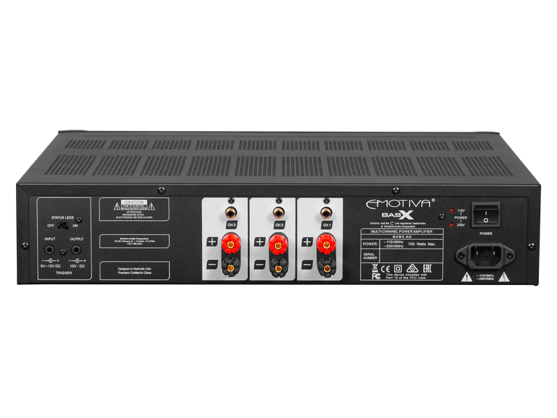 Emotiva Basx-a-3 three-channel Power Amplifier