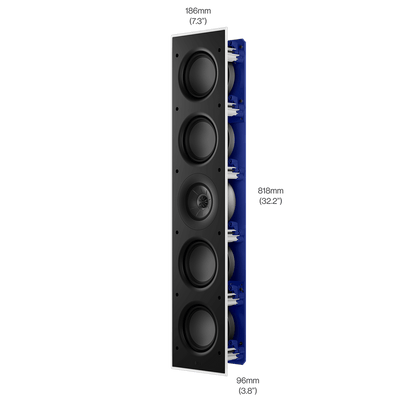 KEF Ci5120QLM-THX – Premium In-Wall THX Ultra Home Theatre Speaker