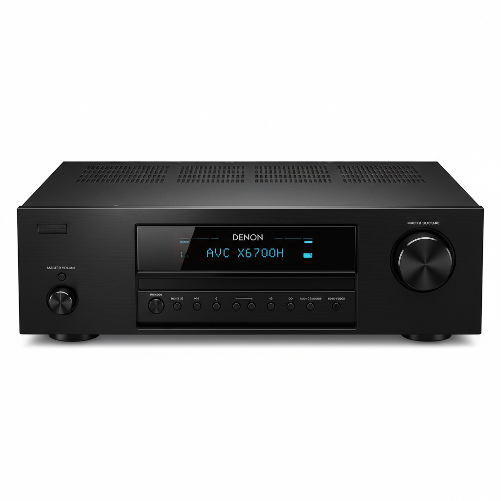 Denon AVC X6700H 8K Ultra HD 11.2 Channel AV Receiver