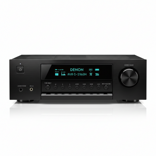 Denon AVR-S960H 7.2 channel 8K Ultra HD AV receiver