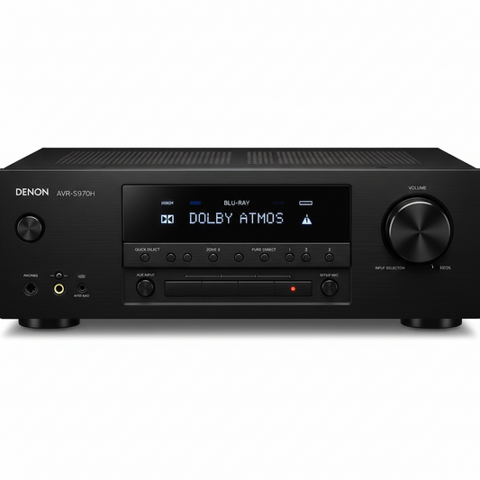 Denon AVR-S970H 8K Video 7.2 Channel Receiver With HEOS Technology