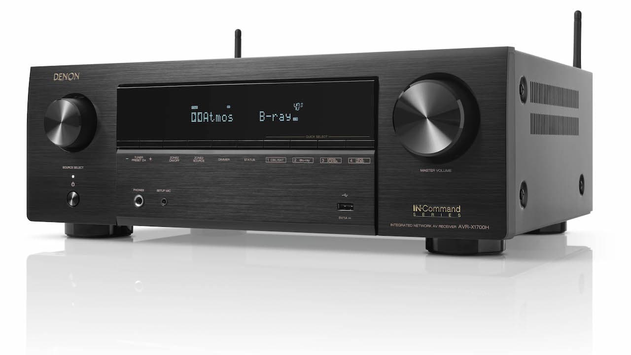 Denon AVR-X1700H 7.2-Channel 8K AV Receiver