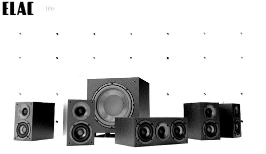 Elac Cinema 12 5.1 Channel Home Theater Speaker Package