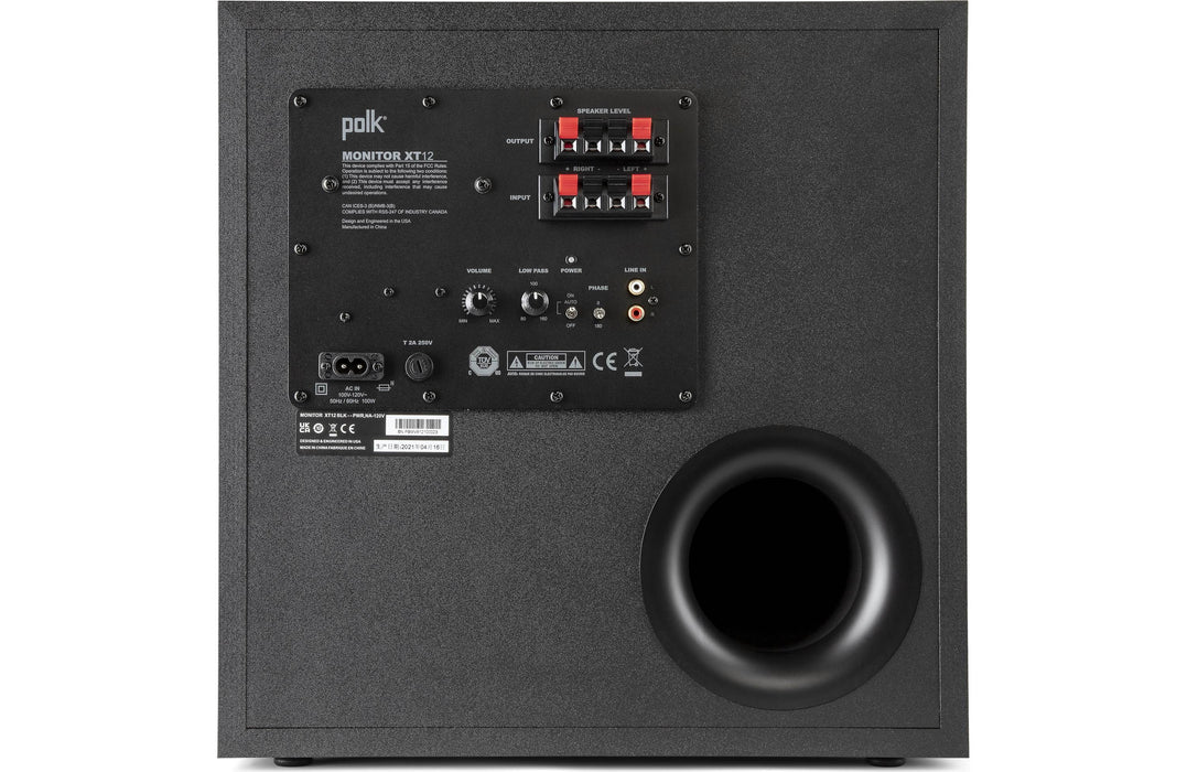 Polk Audio Monitor XT12 Powered Subwoofer
