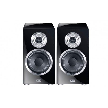 Heco In Vita 3 - 2-Way Bookshelf Speaker (Pair) (Black)-Home theater expert Store