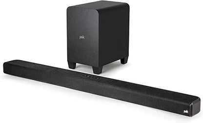 Polk Signa S4 True Dolby Atmos Sound Bar With Wireless Subwoofer, Earc, And Blutooth