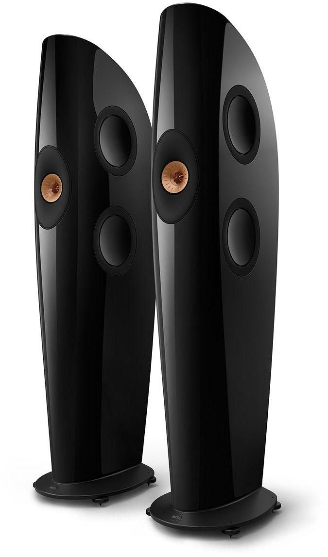 Kef Blade One Meta Apparent Source Speaker (Pair) black/white-Home theater expert Store