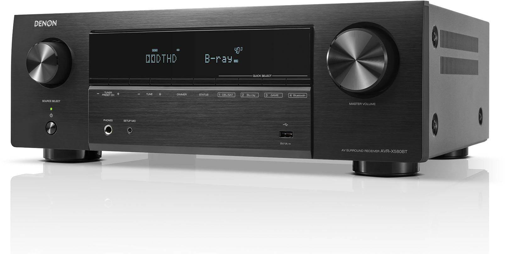 Denon AVR-X580BT Dolby and DTX HD 8K Home Theater