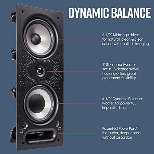 In Wall Speaker - Polk-Audio VS 265-RT Vanishing RT Series Dynamic Audio In-Wall Speaker(Each)