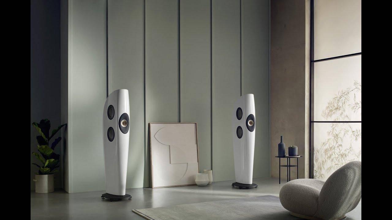 FLOOR STANDING SPEAKERS - Kef Blade Two Meta Apparent Source Speaker (Pair)