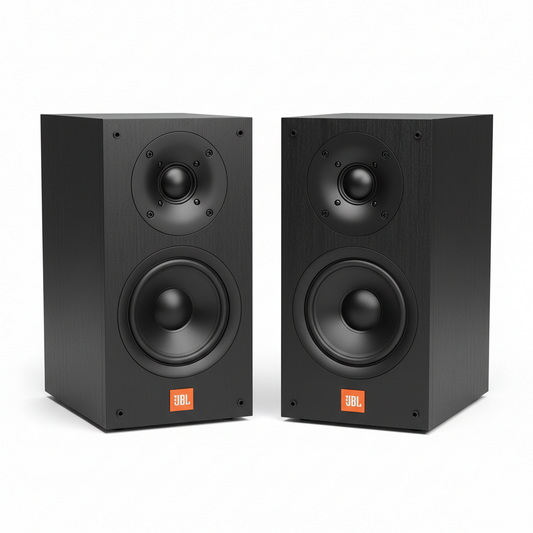 JBL Stage 250B - 2-Way Bookshelf Speaker (Black) (Pair)
