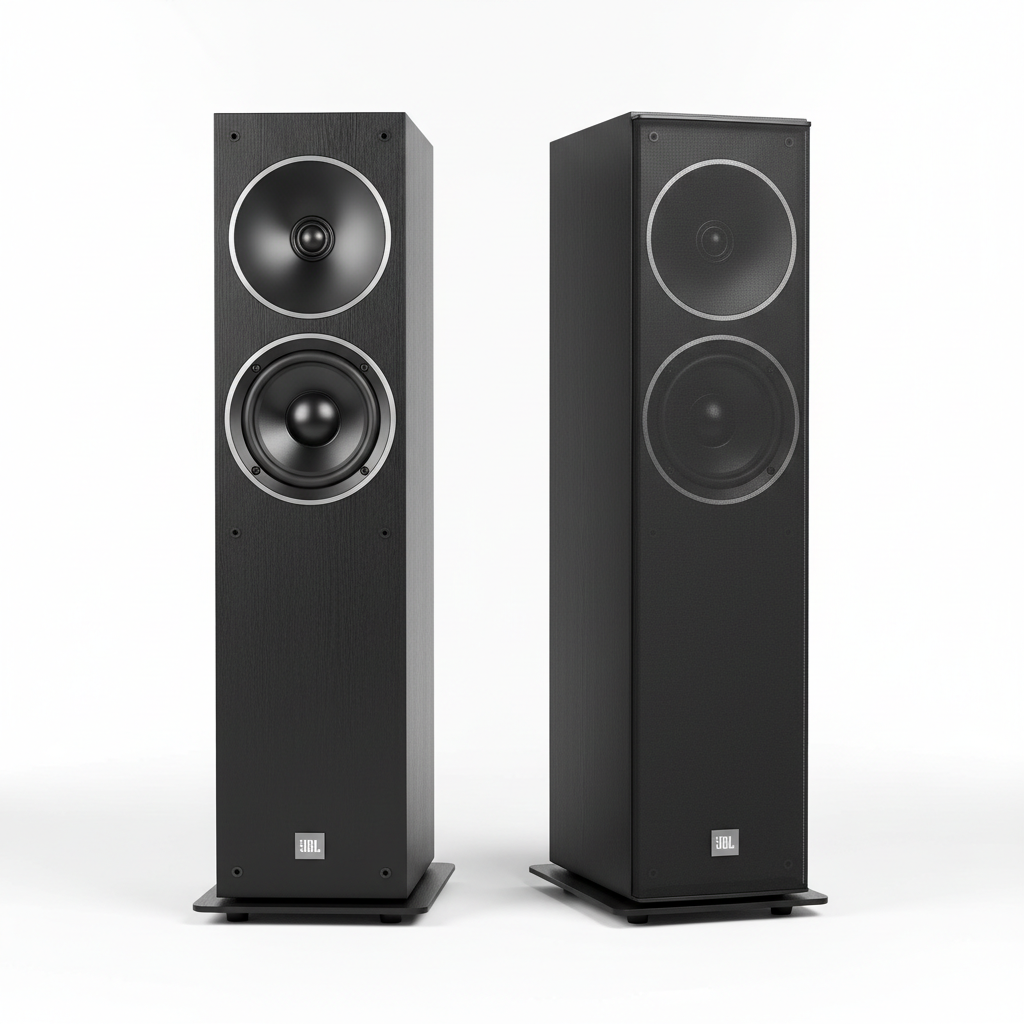 JBL Stage 260F- 2.5 Way Dual 6.5 Inches Floor Standing Speaker (pair)