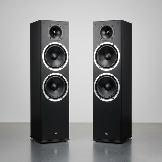 JBL Stage 280F- 2.5 Way Dual 8 Inches Floor Standing Speaker (Pair)