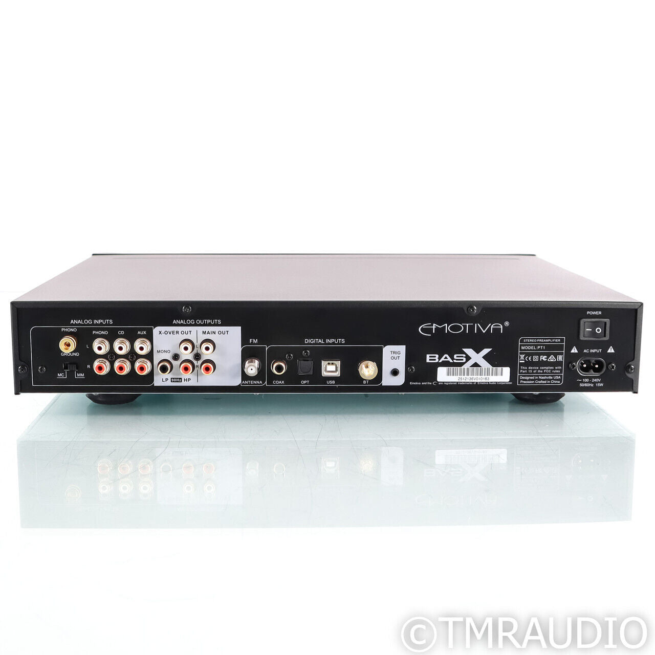 BasX PT1 Stereo Preamplifier/DAC/Tuner