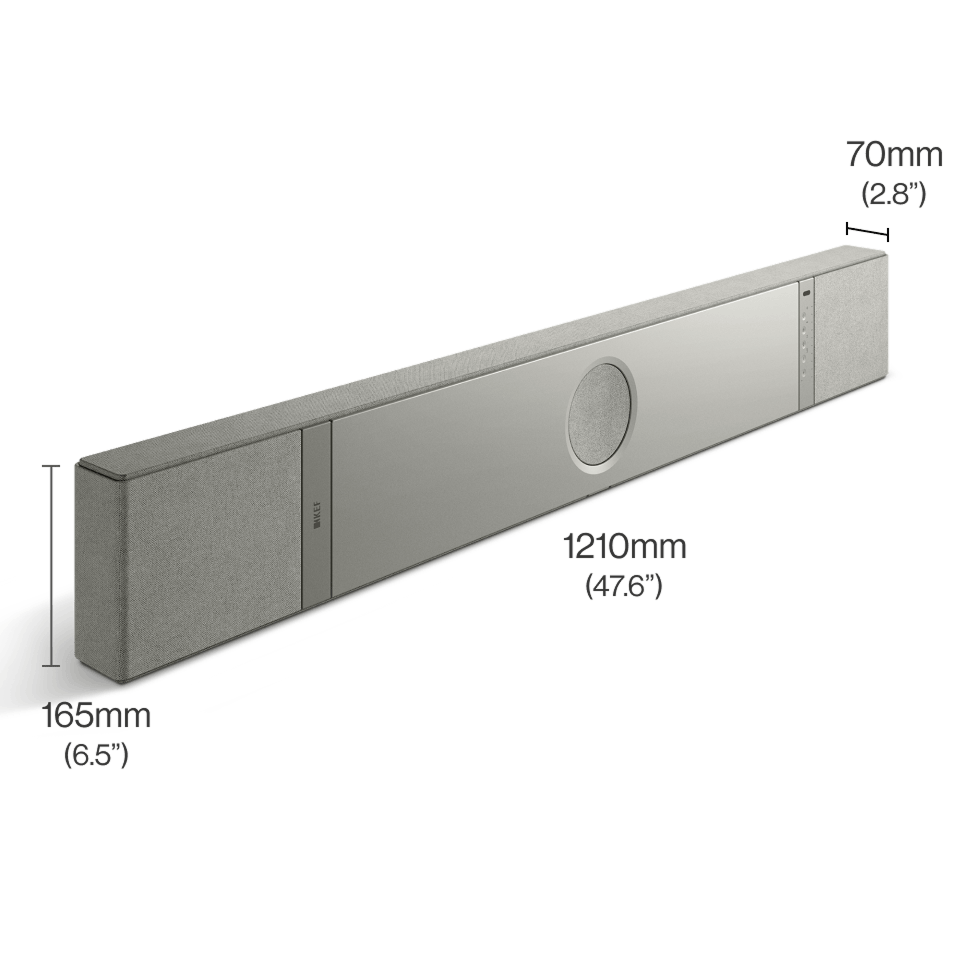 KEF XIO – Premium Wireless Soundbar with Dolby Atmos